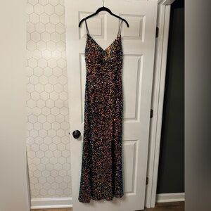B Darlin sequin evening gown, size 5/6, worn once